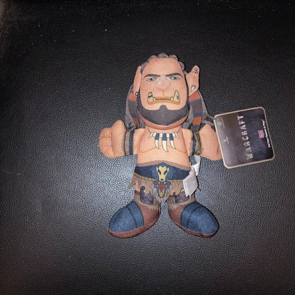 NEW Warcraft Durotan plush plush figure Bleacher Creatures